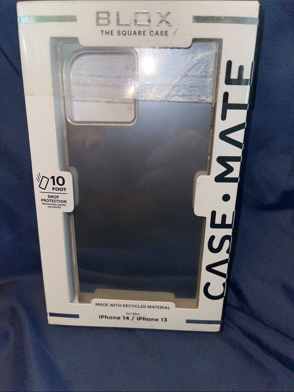 case-mate BLOX Square Silver iPhone 14 / 13 Case